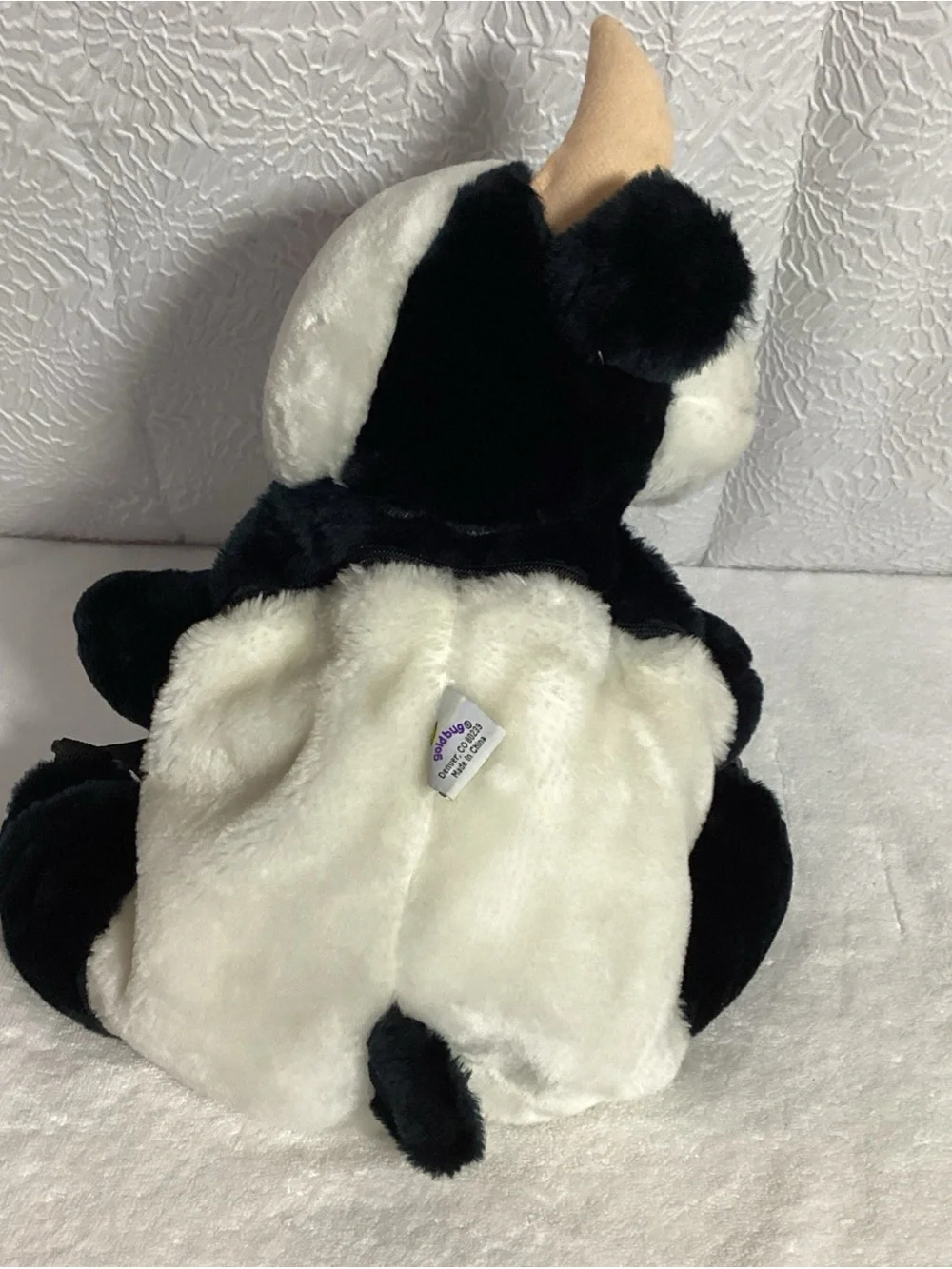 Goldbug plush white